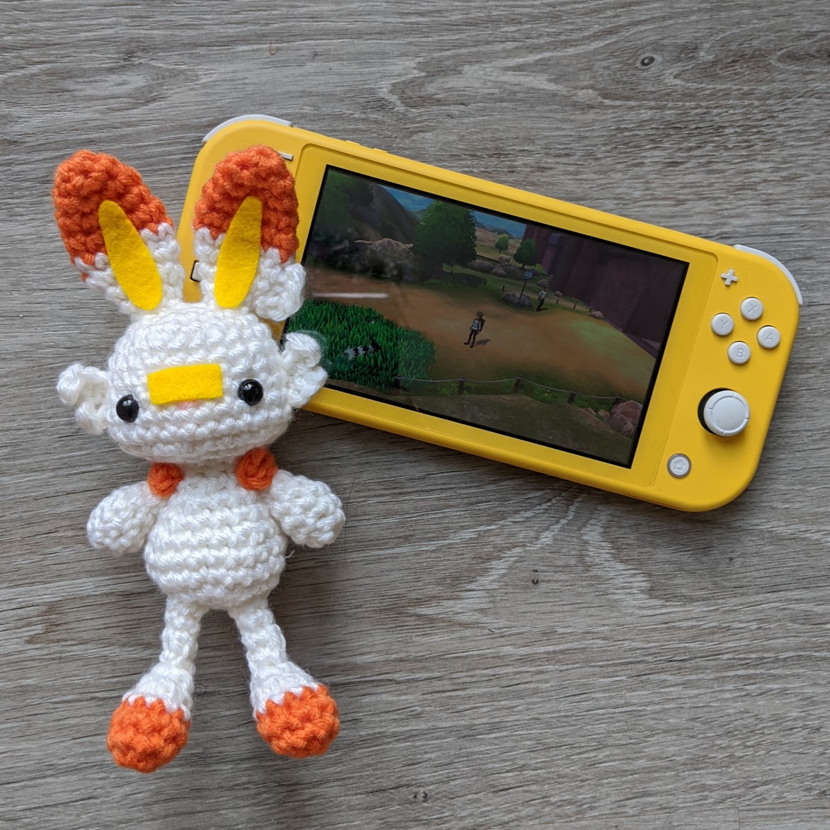 Scorbunny Amigurumi Crochet Pattern Sir Purl Grey