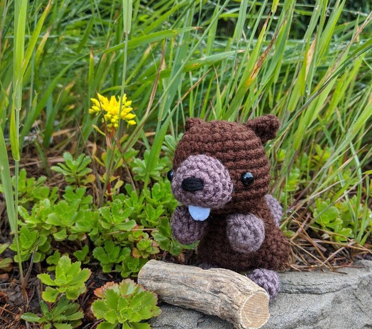Beaver Amigurumi Crochet Pattern
